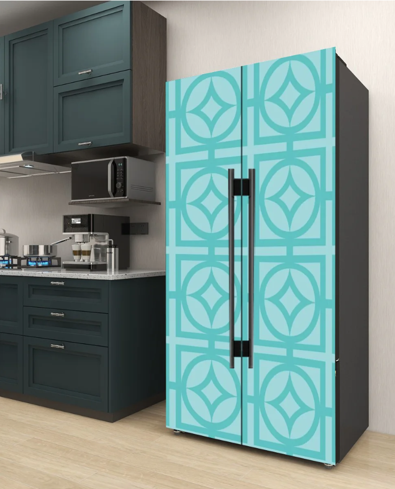 Refrigerator Wraps: 5 Design Ideas and Application Steps
