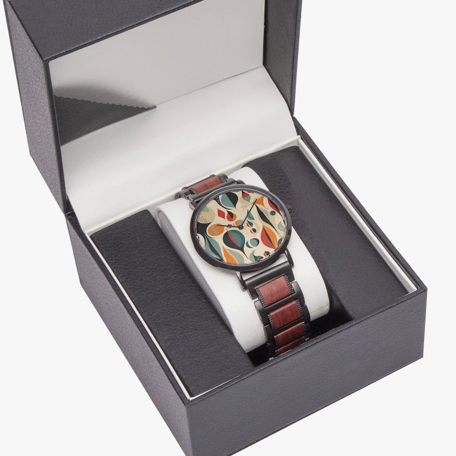 Mid Century Modern Man, Retro Dude, Classy Styled Time Piece - Mid Century Modern Gal