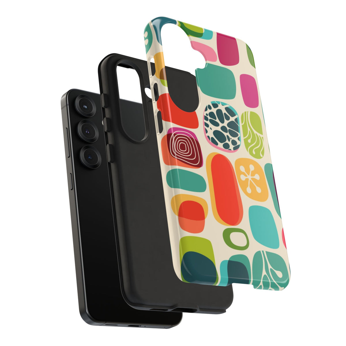 Mid Century Modern Amoeba Designed Tough Phone Case