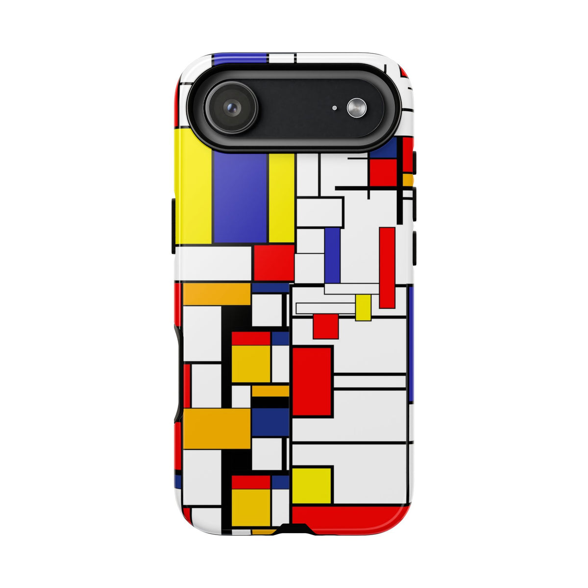 Retro Mod Mondrian, Mid Century Modern Style Tough Phone Case