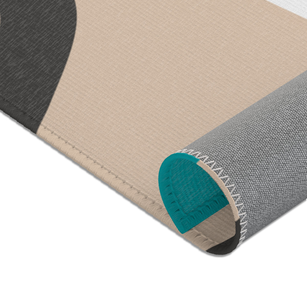 Modern Abstract Area Rug - Stylish Décor for Living Spaces - Mid Century Modern Gal