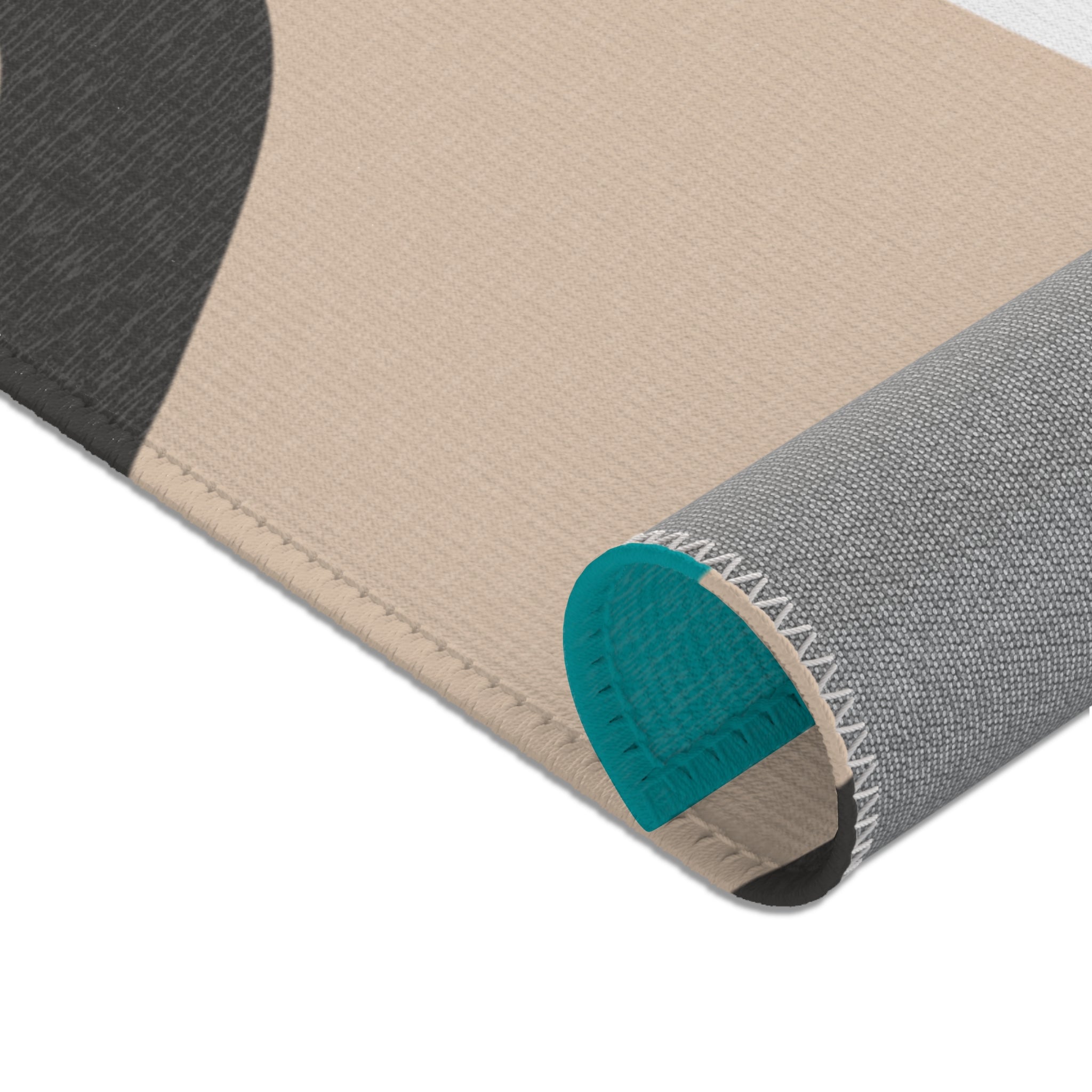 Modern Abstract Area Rug - Stylish Décor for Living Spaces - Mid Century Modern Gal