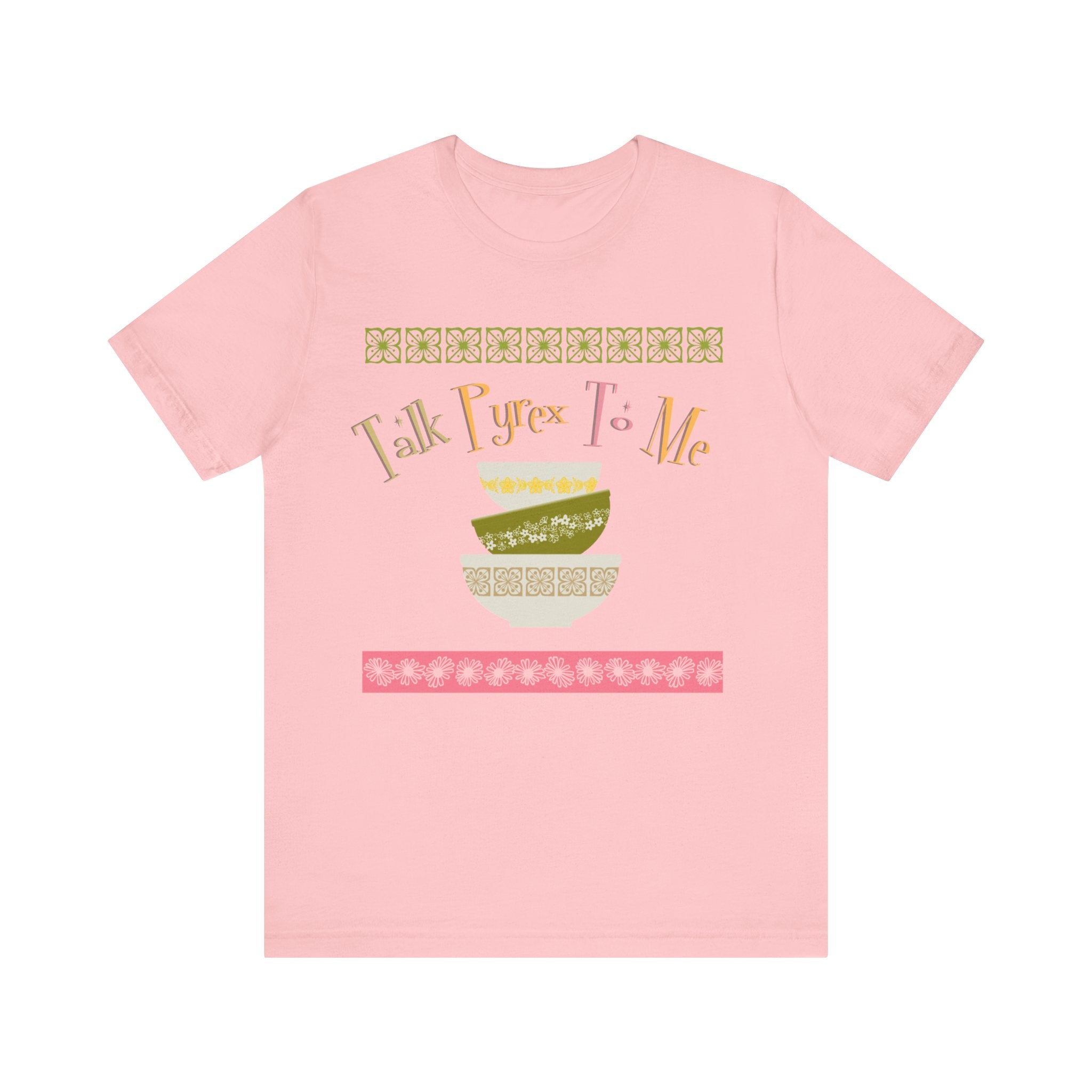 Pyrex Collector Retro T-Shirt, Pyrex Lover, Funny Quirky Collectors Edition By MCM GAL - Mid Century Modern Gal