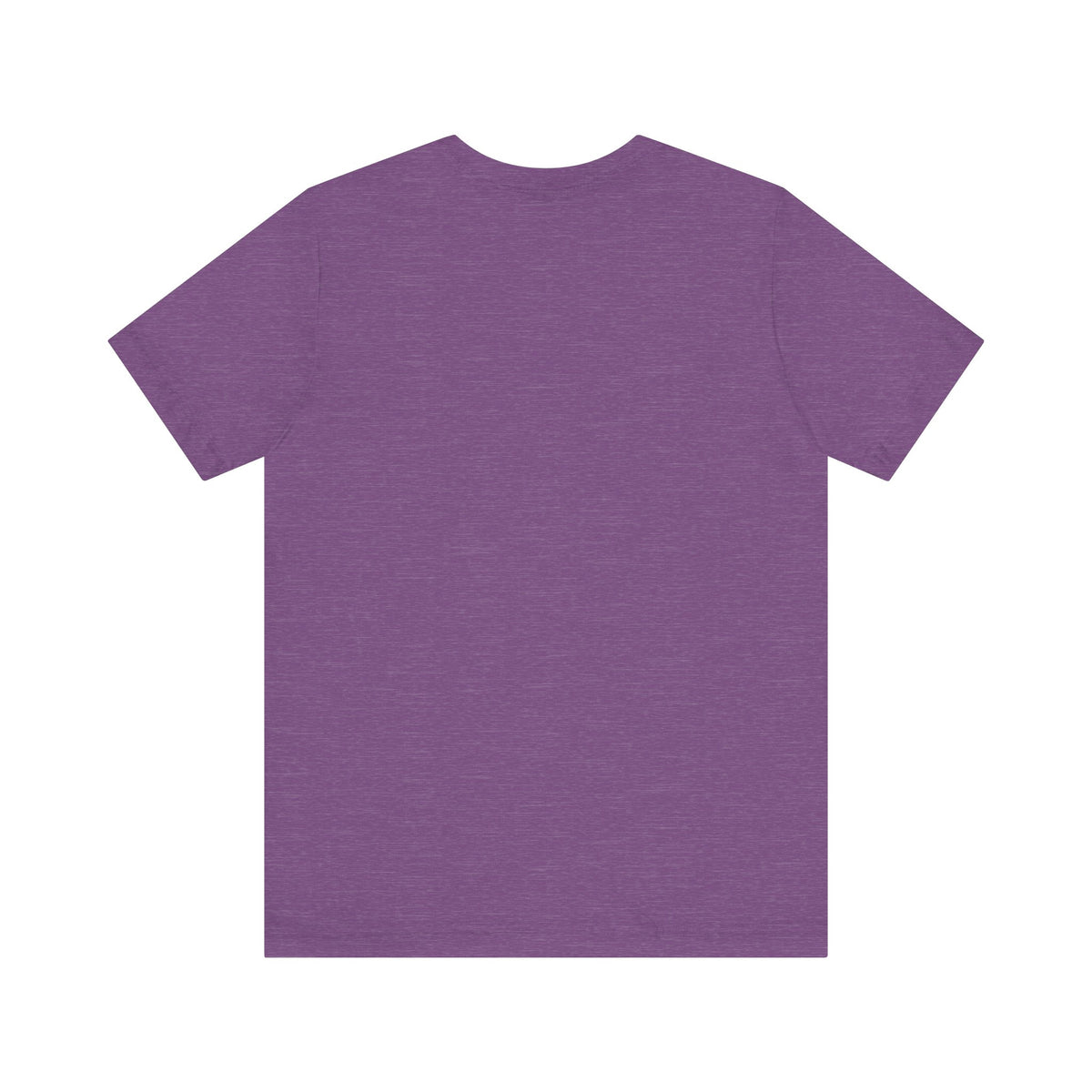 Unisex retro t-shirt in purple featuring the phrase "I'm Not A Hot Mess, I'm An Atomic Disaster" in a mid-century modern style.
