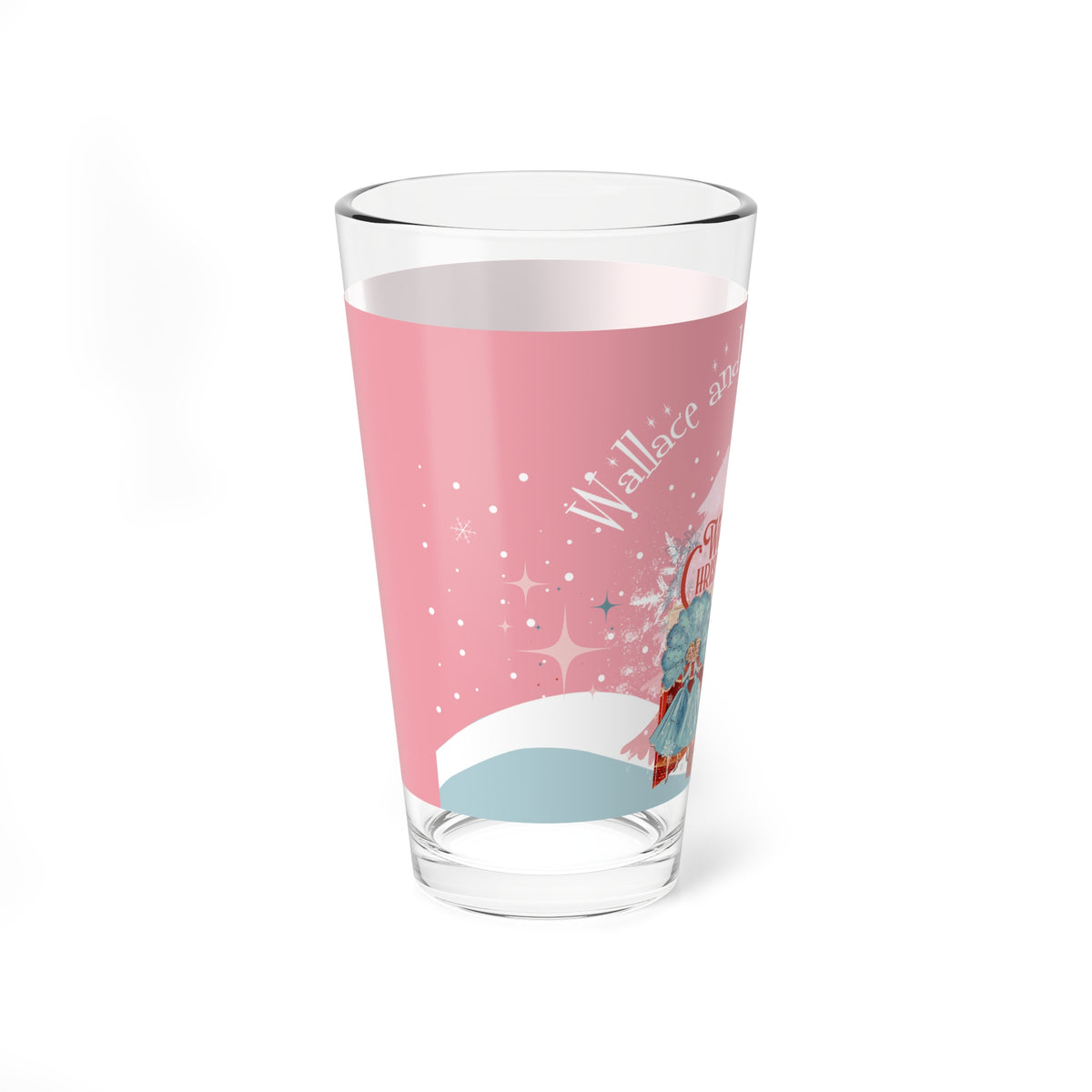 Sisters Sisters Wallace And Davis Festive Drinkware Christmas - Mid Century Modern Gal