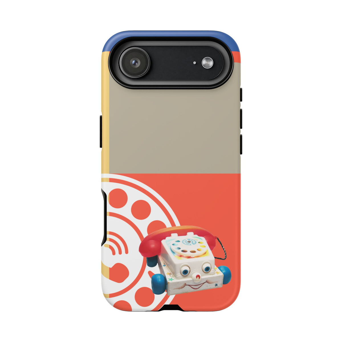 The First Original Phone, Eye Phone, Retro Kitschy Cute Rotary Phone, Tough Phone Cases
