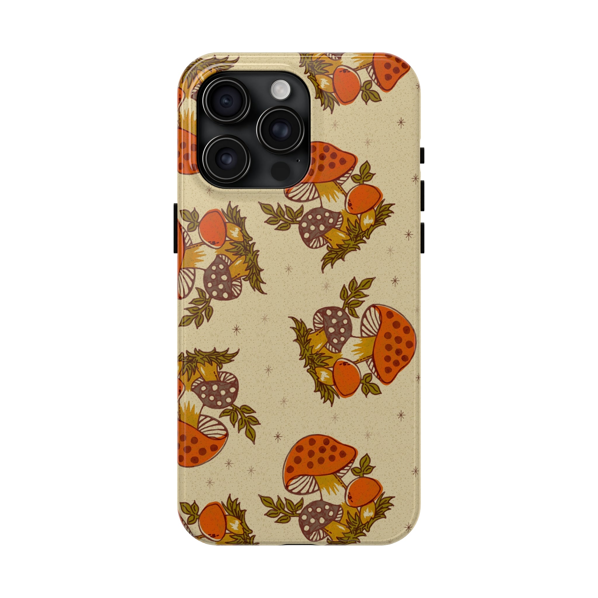 70s Merry Mushroom Groovy Retro Smart Phone Tough Phone Cases