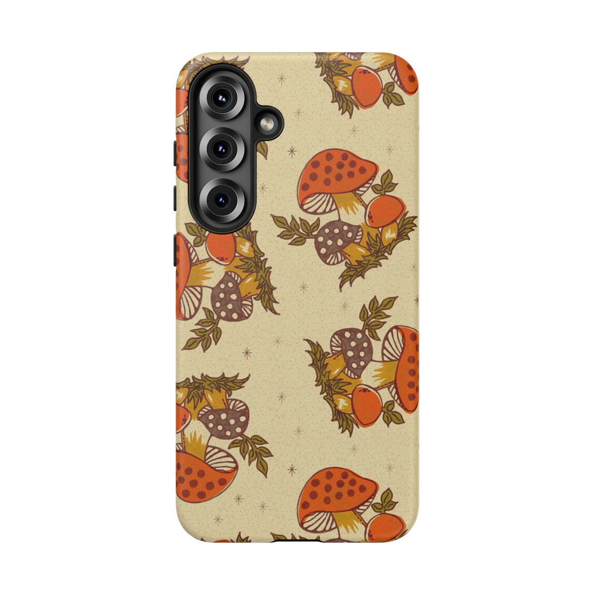 70s Merry Mushroom Groovy Retro Smart Phone Tough Phone Cases
