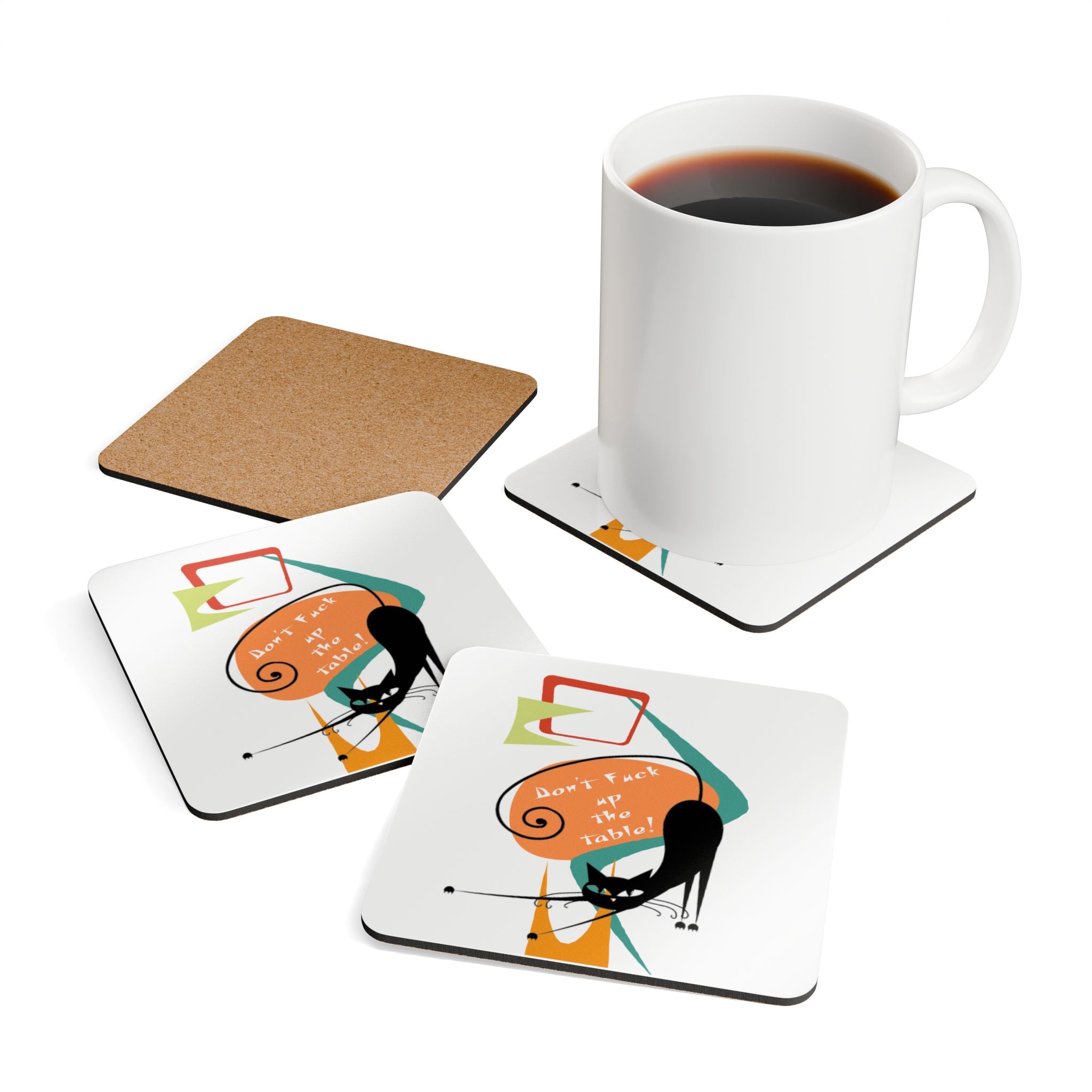 Atomic Cat Coasters Don&