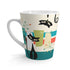 Atomic Cats, Quirky Kitschy Mid Century Modern, Coffee, Tea Latte Mug - Mid Century Modern Gal