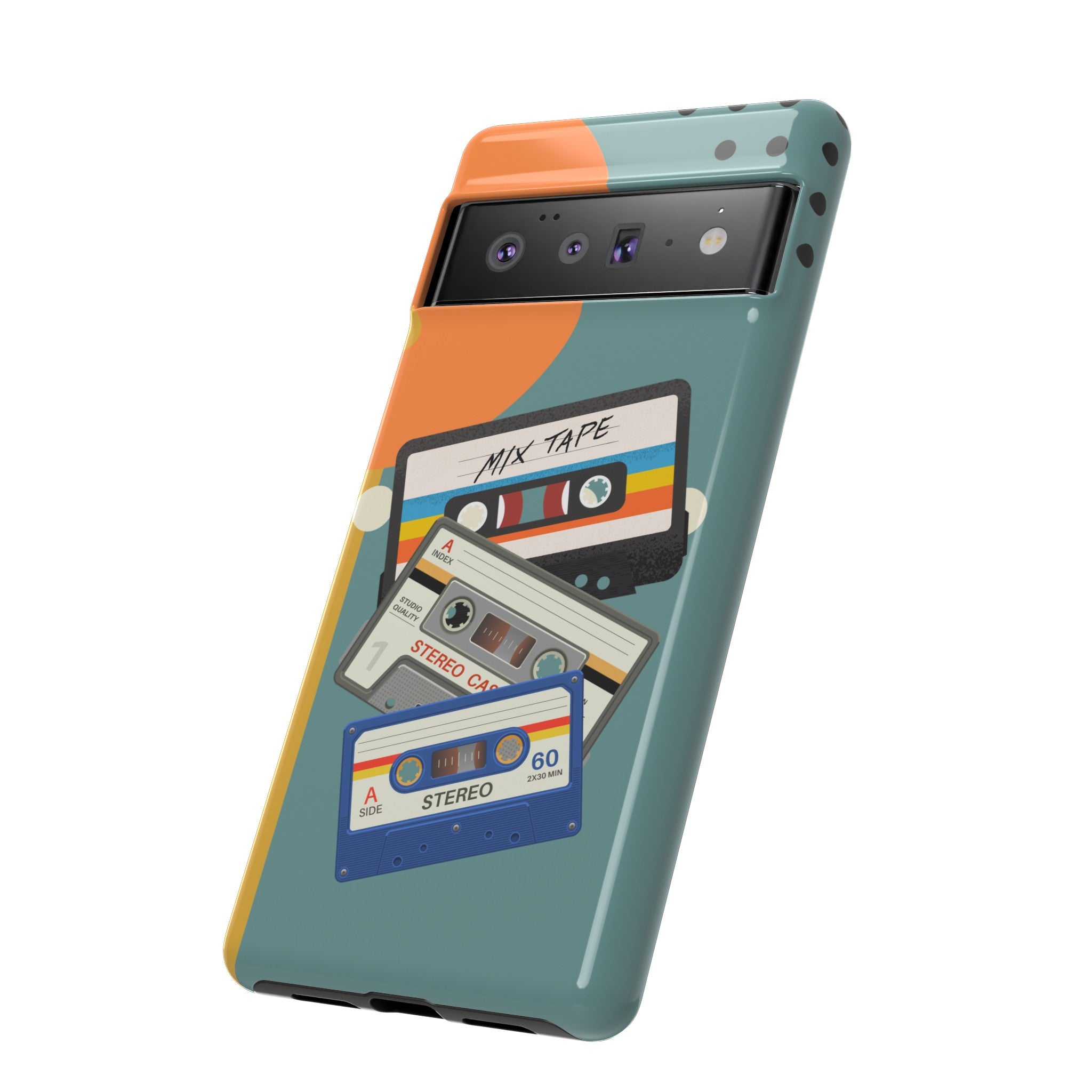 Gen X, Retro Cassettes Mid Mod Smart Phone Tough Cases