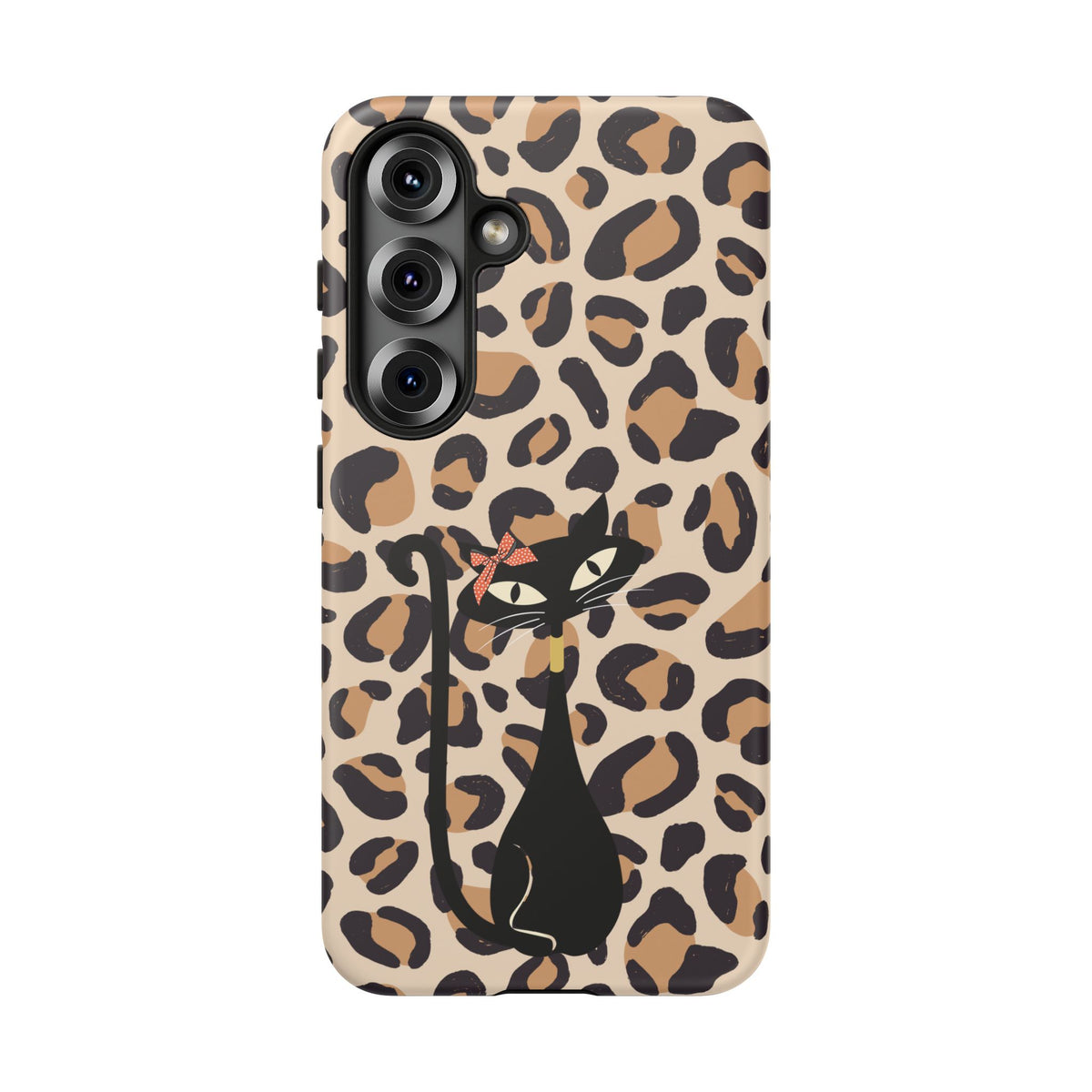 Mid Century Modern 50s Leopard Print, Atomic Cat, Mid Mod Tough Cases