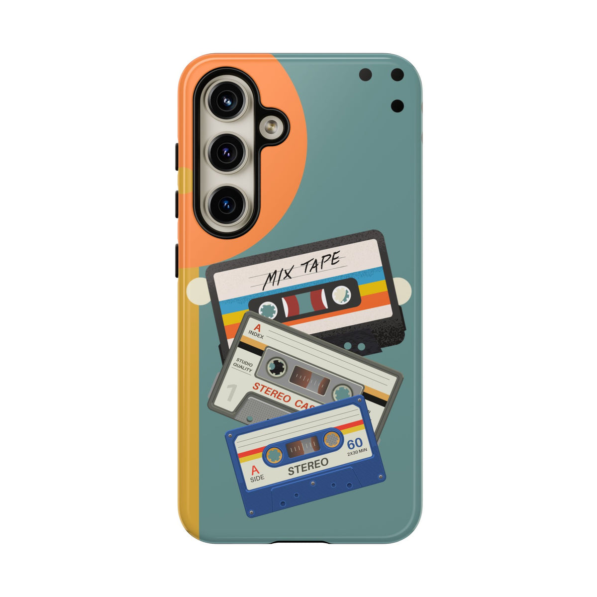 Gen X, Retro Cassettes Mid Mod Smart Phone Tough Cases