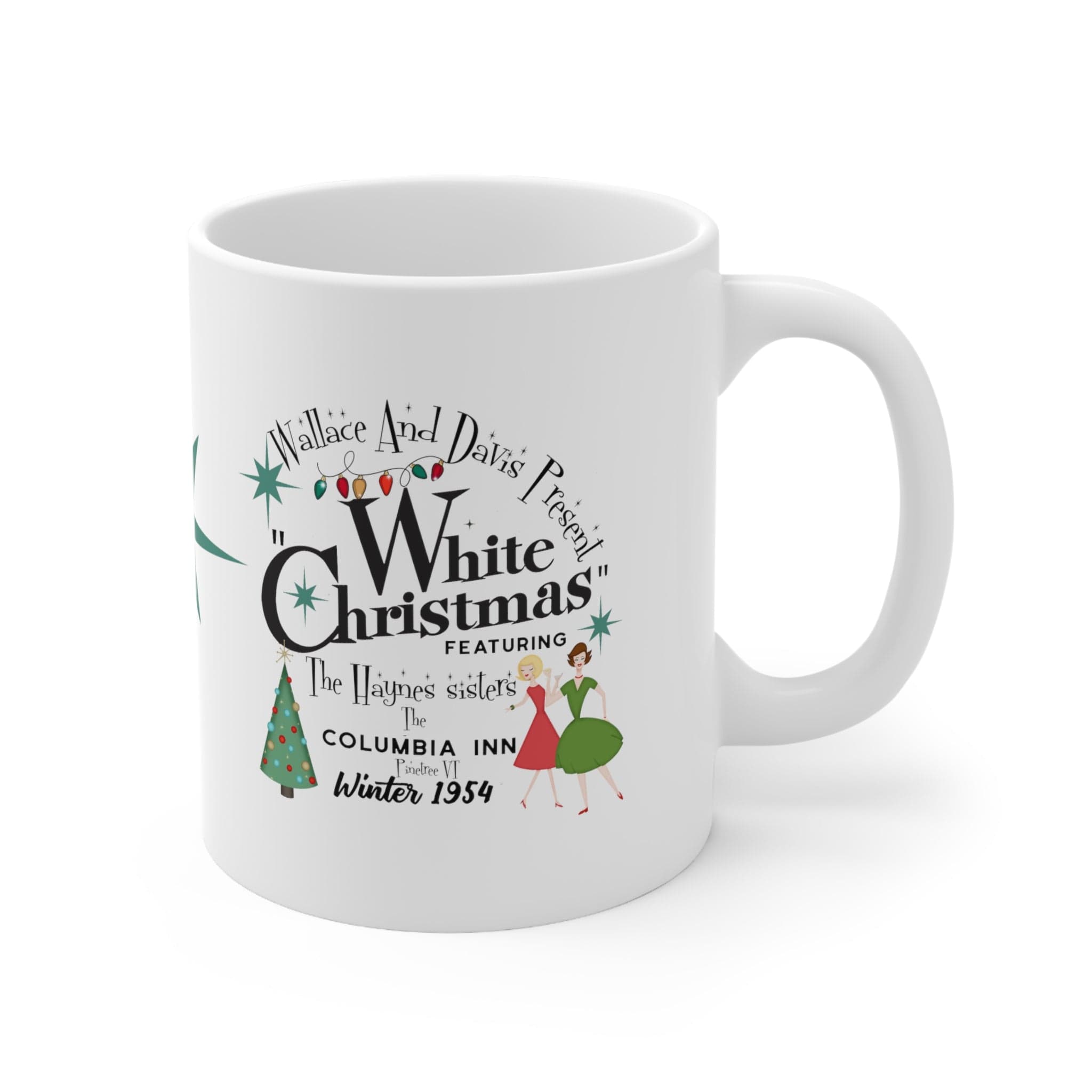 Wallace And Davis, Haynes Sisters, Mid Century Modern Christmas Movie, 1950&
