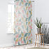 Mid Century Modern Sheer Curtain,Geometric Pattern Window Curtain - Modern Home Decor with Soft Colors - Mid Century Modern Gal