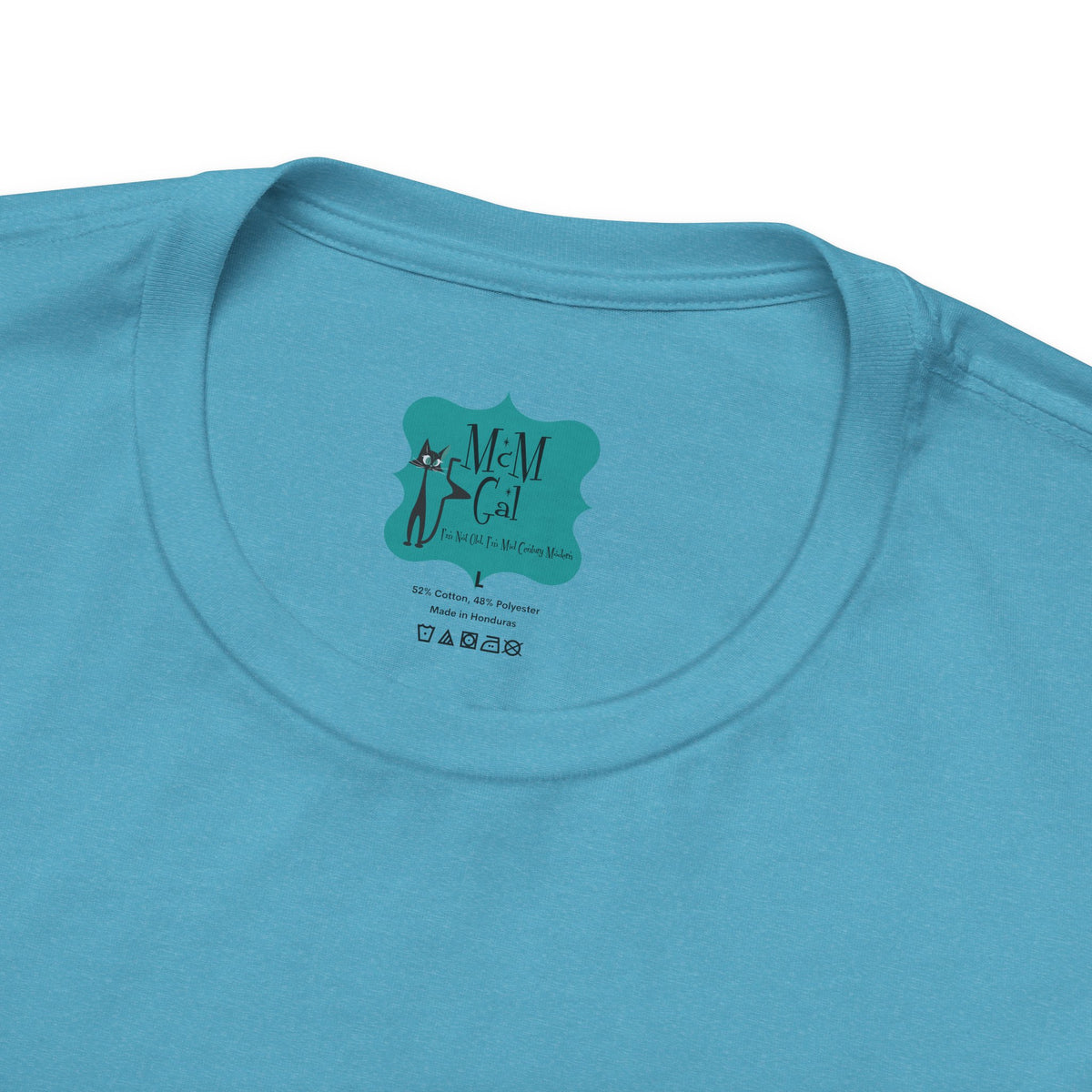 50s Poodle Kitschy Playful Kitschy Mod- Fun Unisex Jersey Short Sleeve T-Shirt - Mid Century Modern Gal