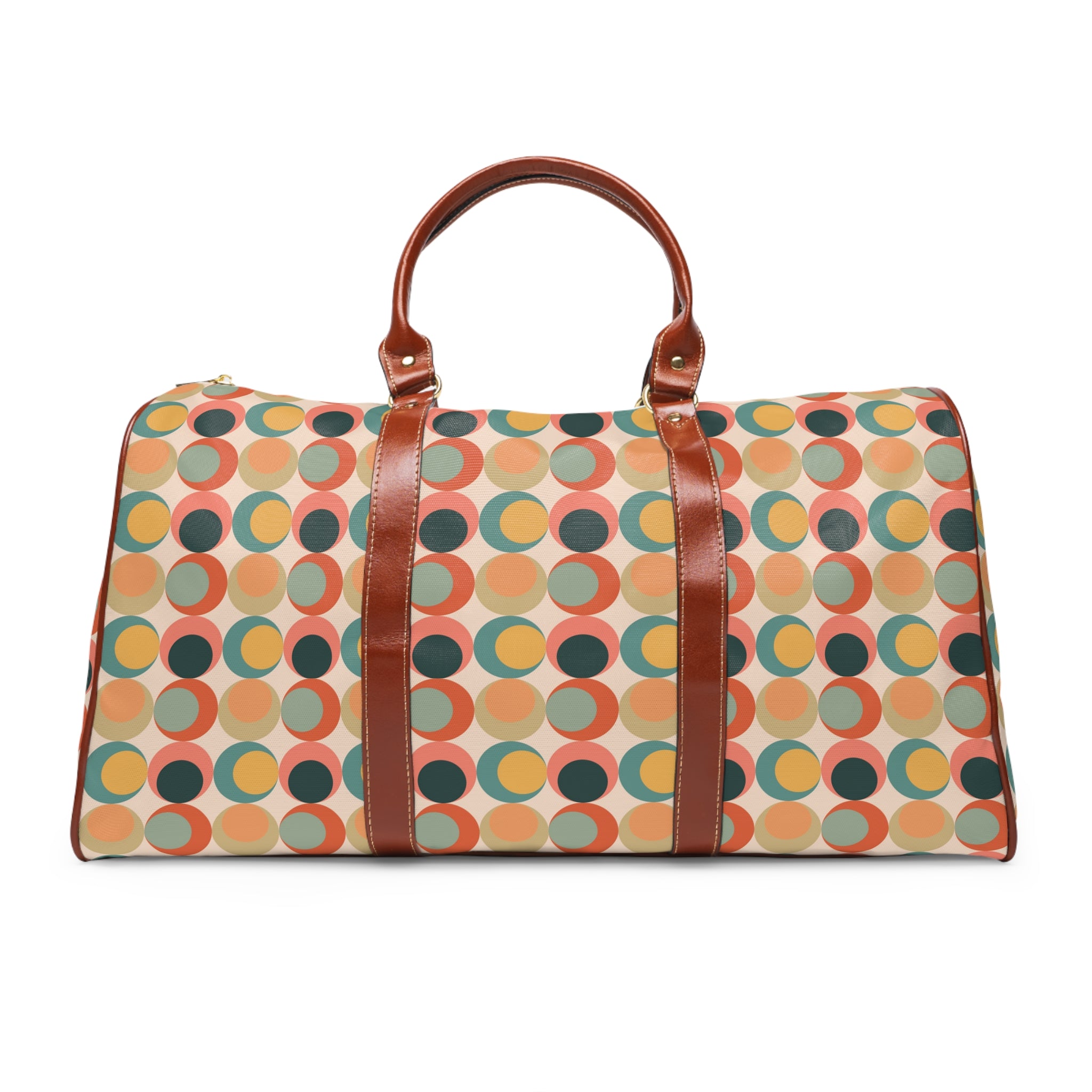 Atomic Cat, Time Capsule Travel Mid Century Modern Quirky Fun Carry On, Weekender, Waterproof Travel Bag - Mid Century Modern Gal