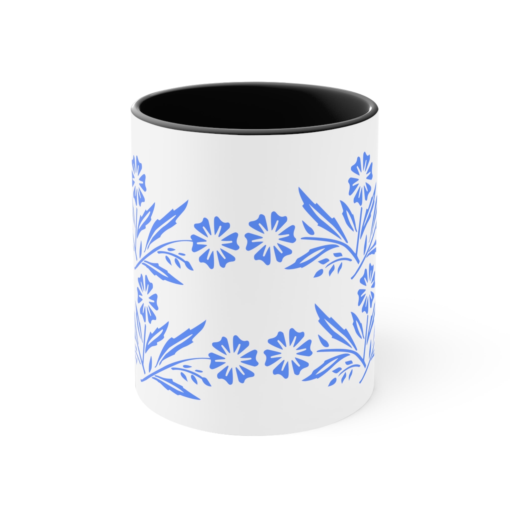 Blue Cornflower Corningware Pyrex Lover Accent Coffee Mug, 11oz - Mid Century Modern Gal