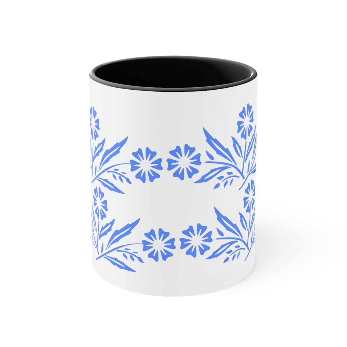 Blue Cornflower Corningware Pyrex Lover Accent Coffee Mug, 11oz - Mid Century Modern Gal