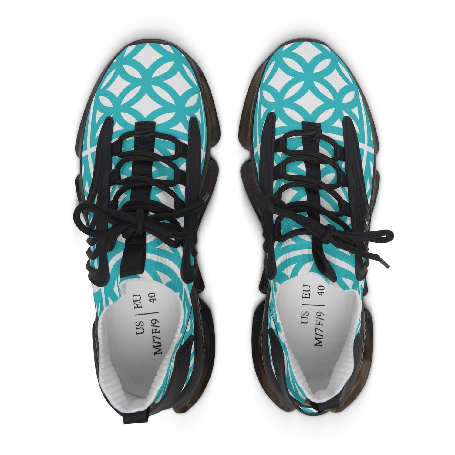 Mid Mod Retro Footwear In 50s Breeze Block Comfy Stylish Sneakers For Women - Mid Century Modern Gal