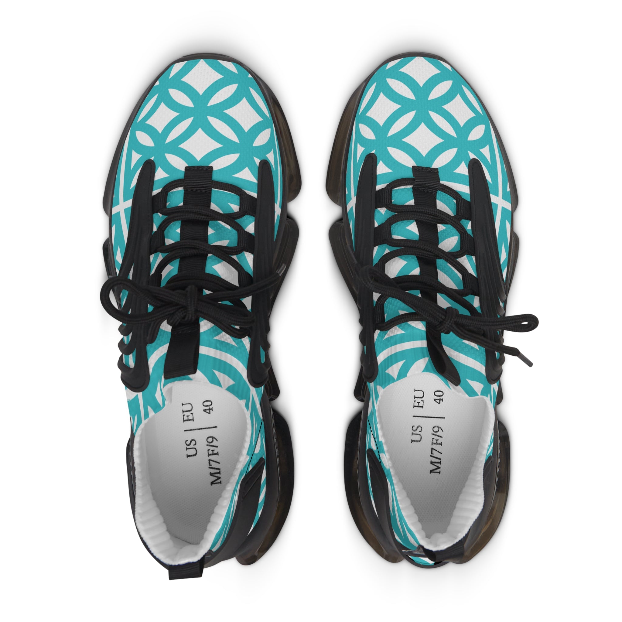 Mid Mod Retro Footwear In 50s Breeze Block Comfy Stylish Sneakers For Women - Mid Century Modern Gal