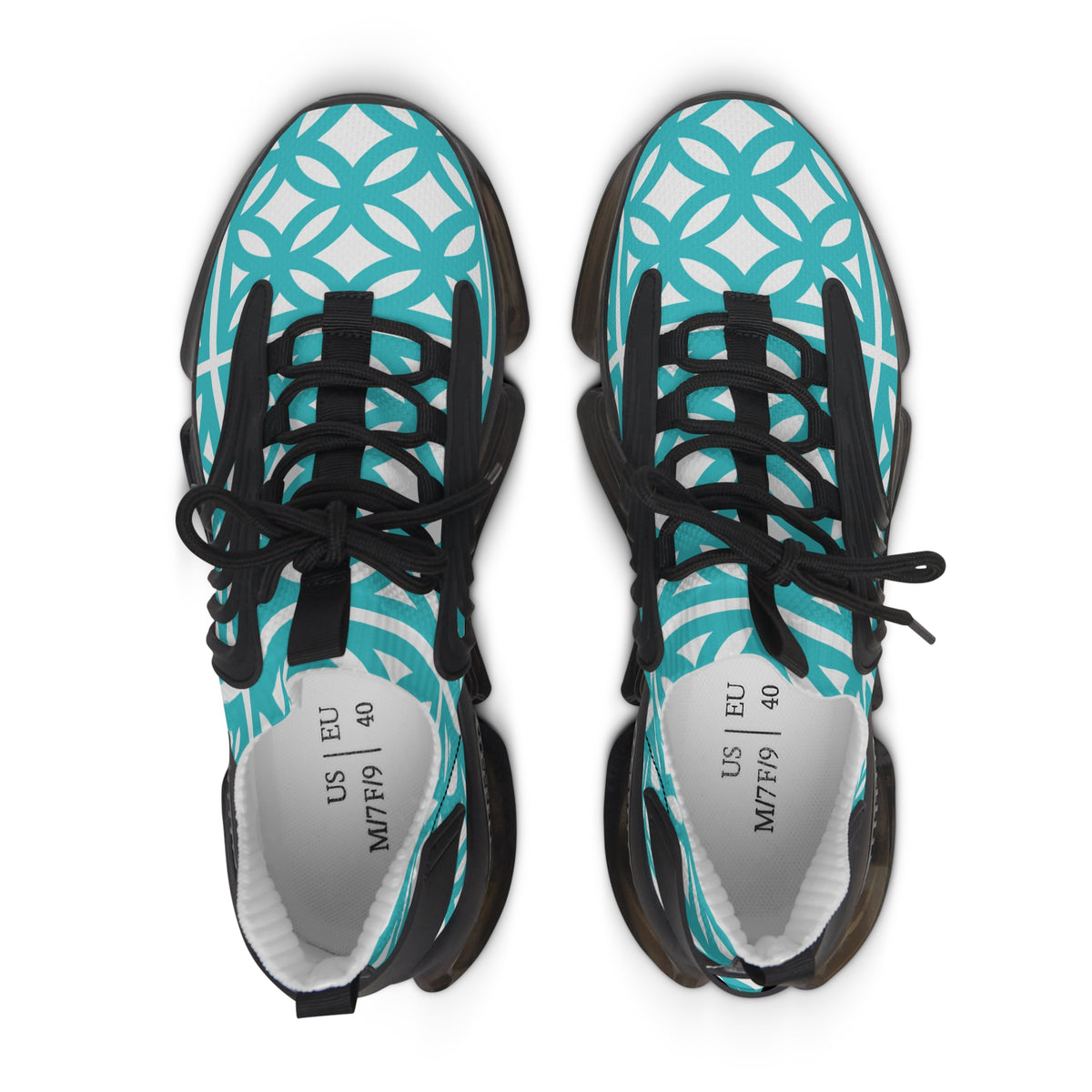 Mid Mod Retro Footwear In 50s Breeze Block Comfy Stylish Sneakers For Women - Mid Century Modern Gal