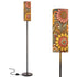 Retro 70s Flower Power Hippie Groovy Mod Floral Floor Lamp - Mid Century Modern Gal