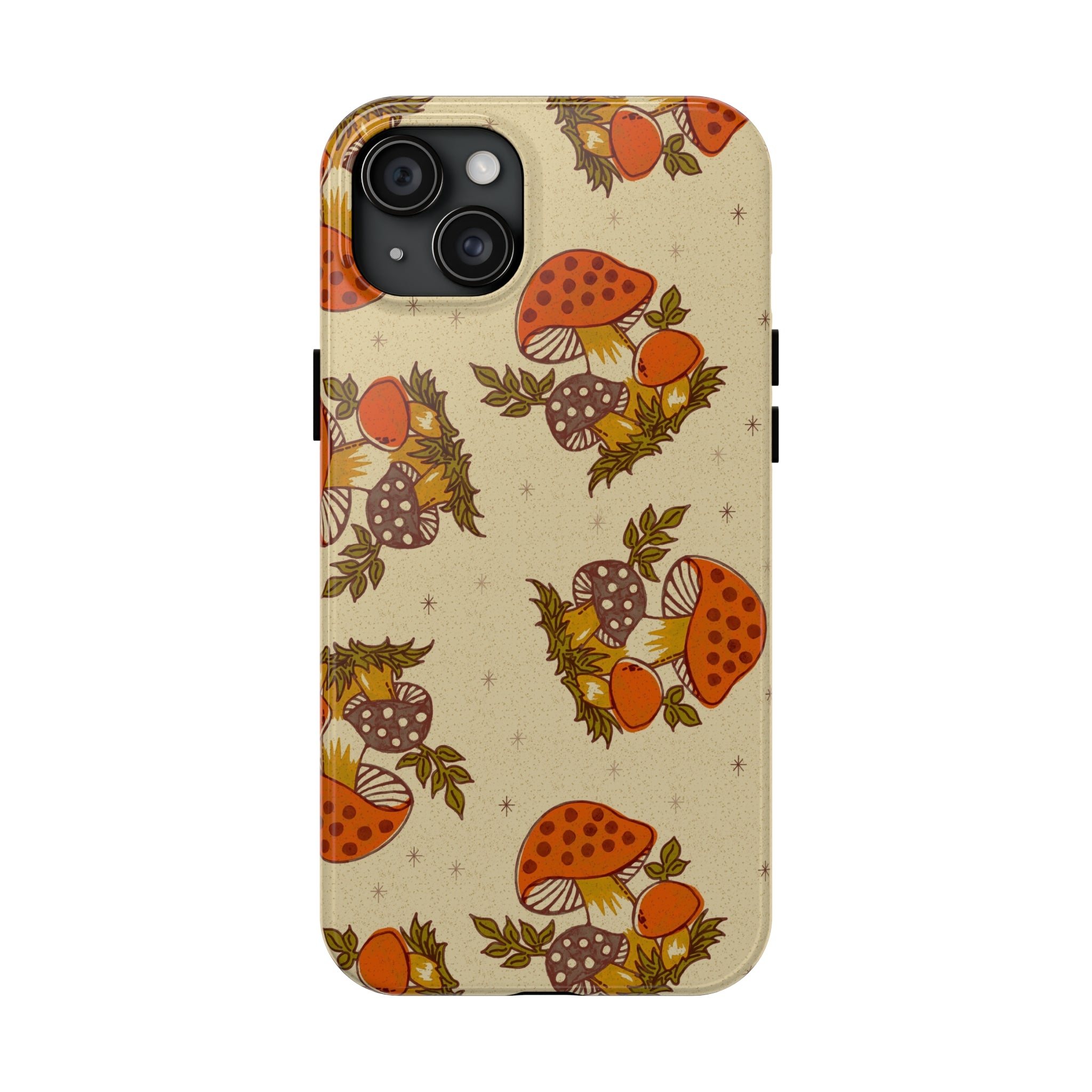 70s Merry Mushroom Groovy Retro Smart Phone Tough Phone Cases