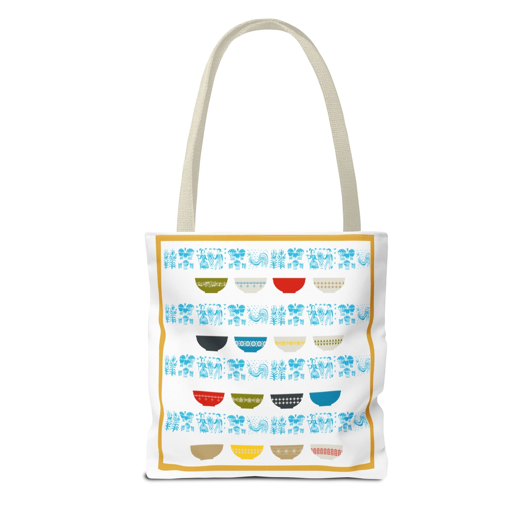 Pyrex Collector, Vintage Pyrex Lover, Kitschy Mod Everyday Tote Bag