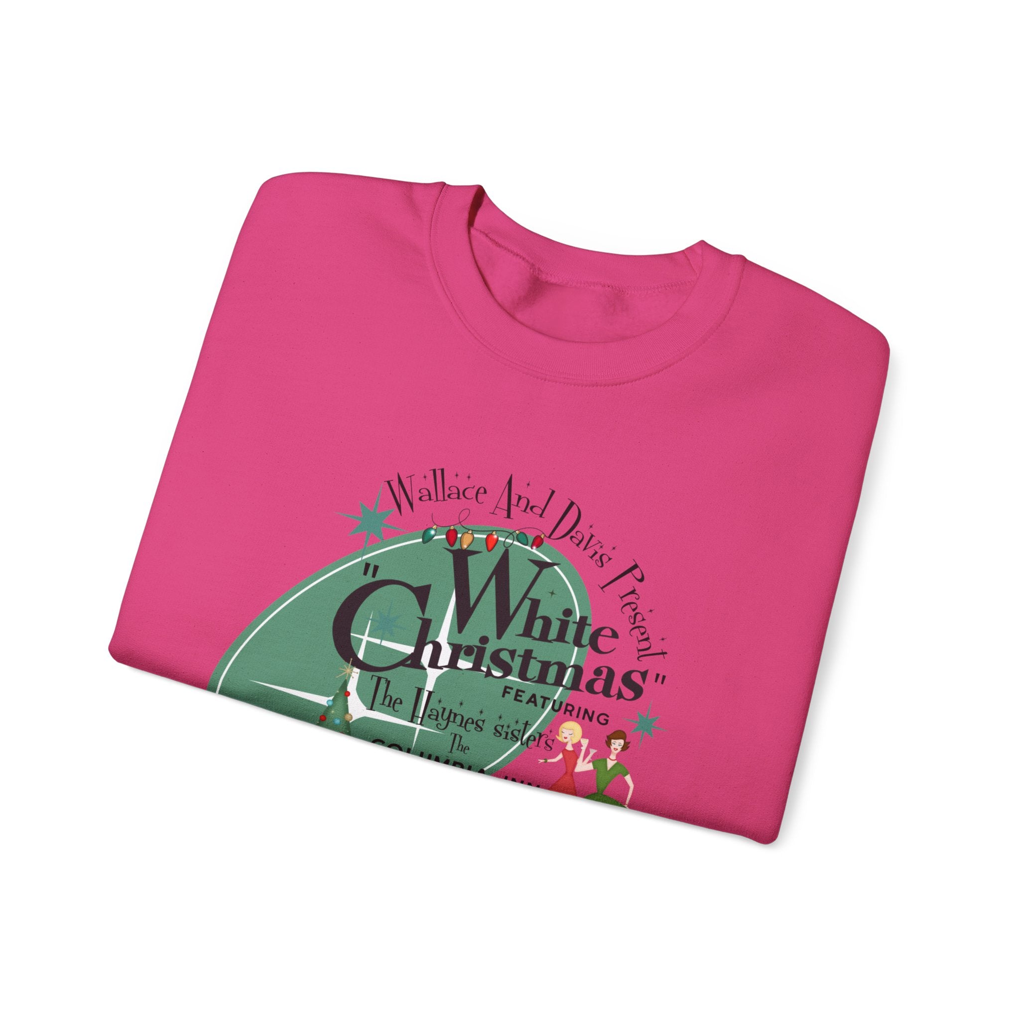 Wallace And Davis 1950s Themed Family Christmas Photo Sweatshirts, Festive Holiday Wear - Mid Century Modern Gal