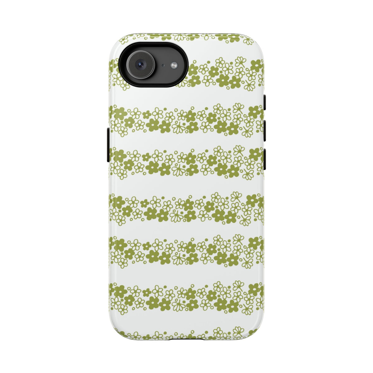 Pyrex Crazy Daisy Spring BlossonFloral Phone Case: Tough Cases with Elegant Green Floral Design, Durable Phone Cover