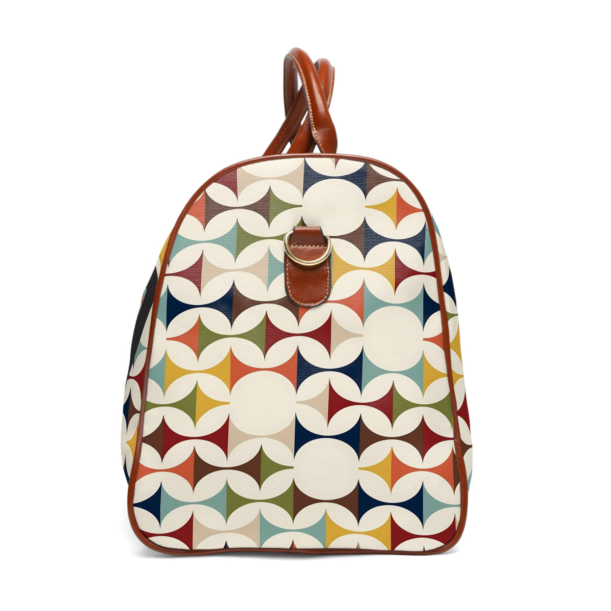 Mid Century Modern Atomic Cat Mid Mod Waterproof Travel Bag - Mid Century Modern Gal