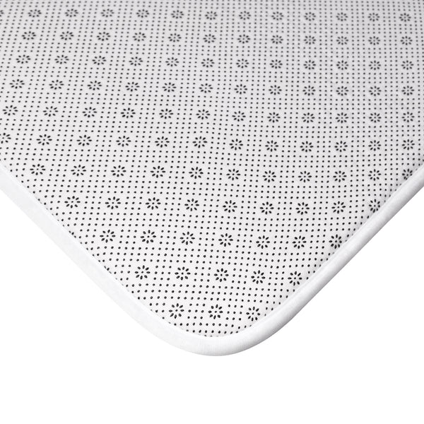 Atomic Cat Kitschy Mod Bath Mat Retro Cat Design Bath Mat - Fun & Stylish Bathroom Decor