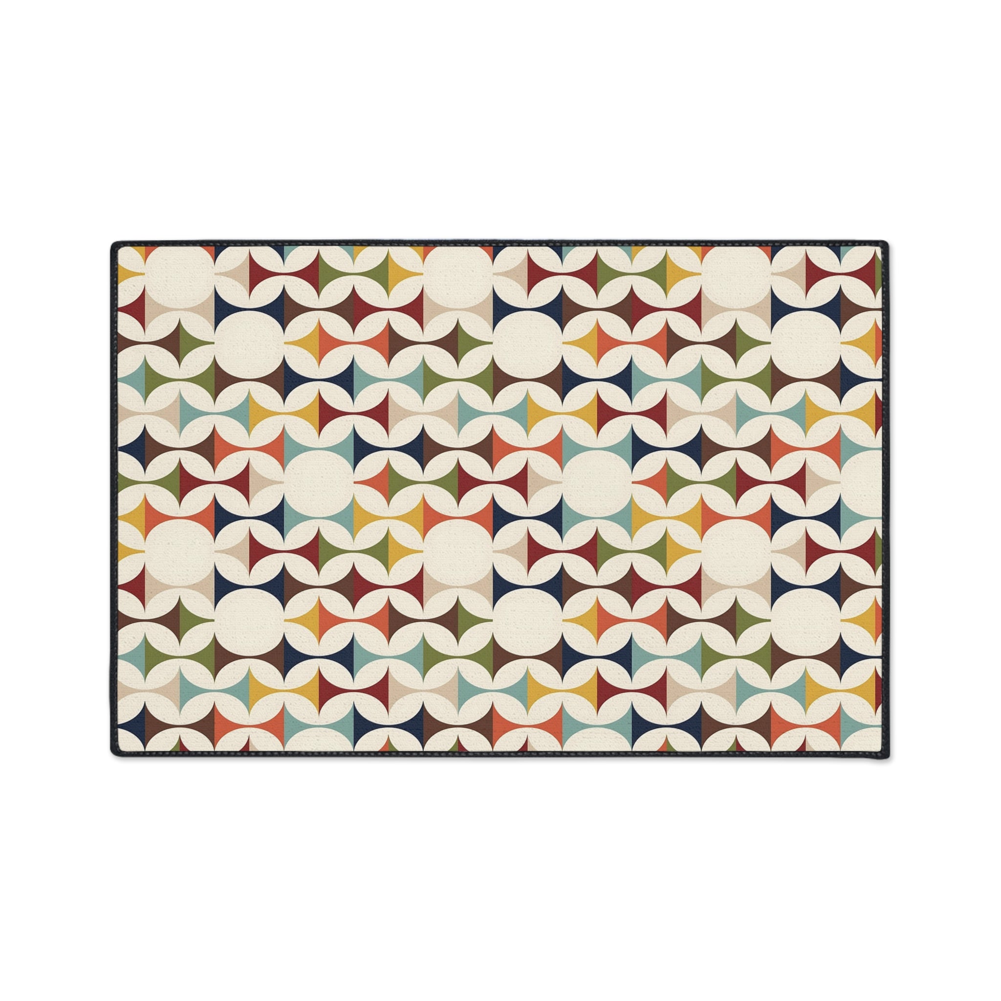 Mid Century Modern Scandinavian Designed Kitchen, Bath Heavy Duty Floor Mat - Mid Century Modern Gal