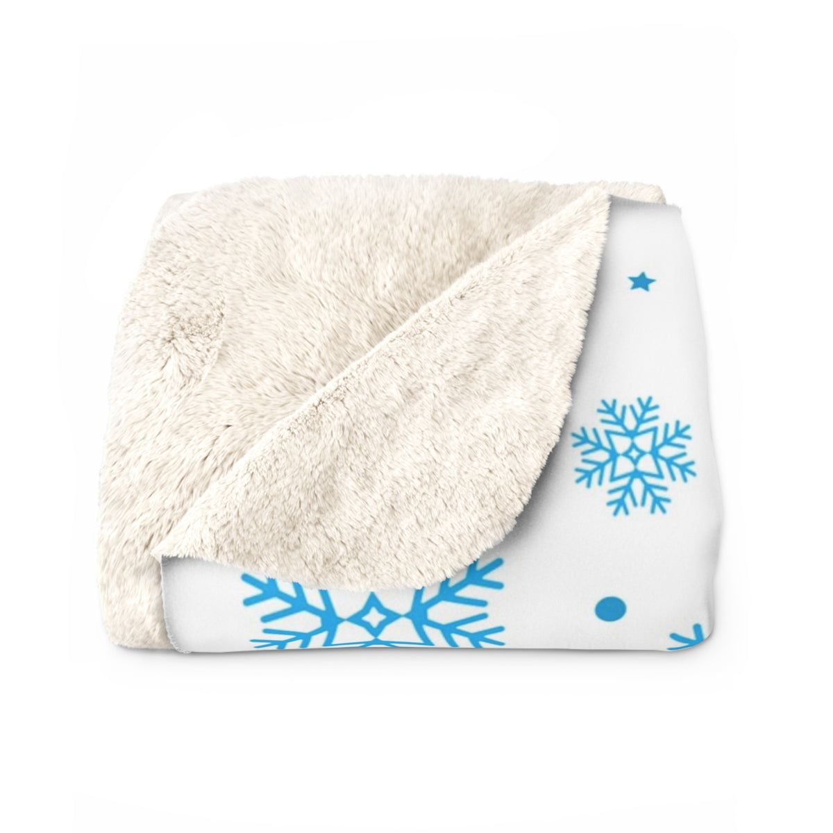 50s Christmas Fransican Starburst, Kitschy Snuggly Snowfake Blanket Gift - Mid Century Modern Gal