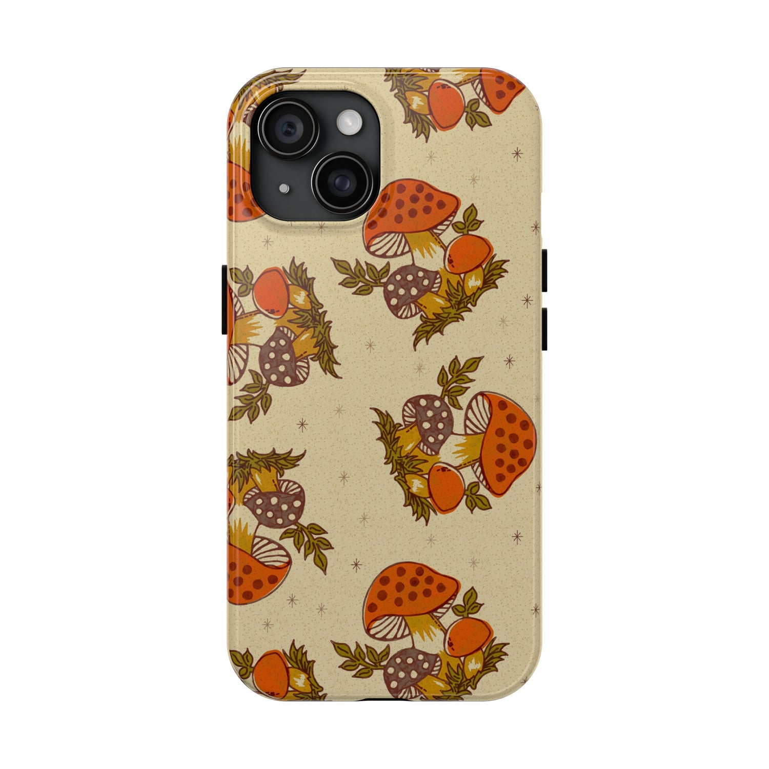 70s Merry Mushroom Groovy Retro Smart Phone Tough Phone Cases