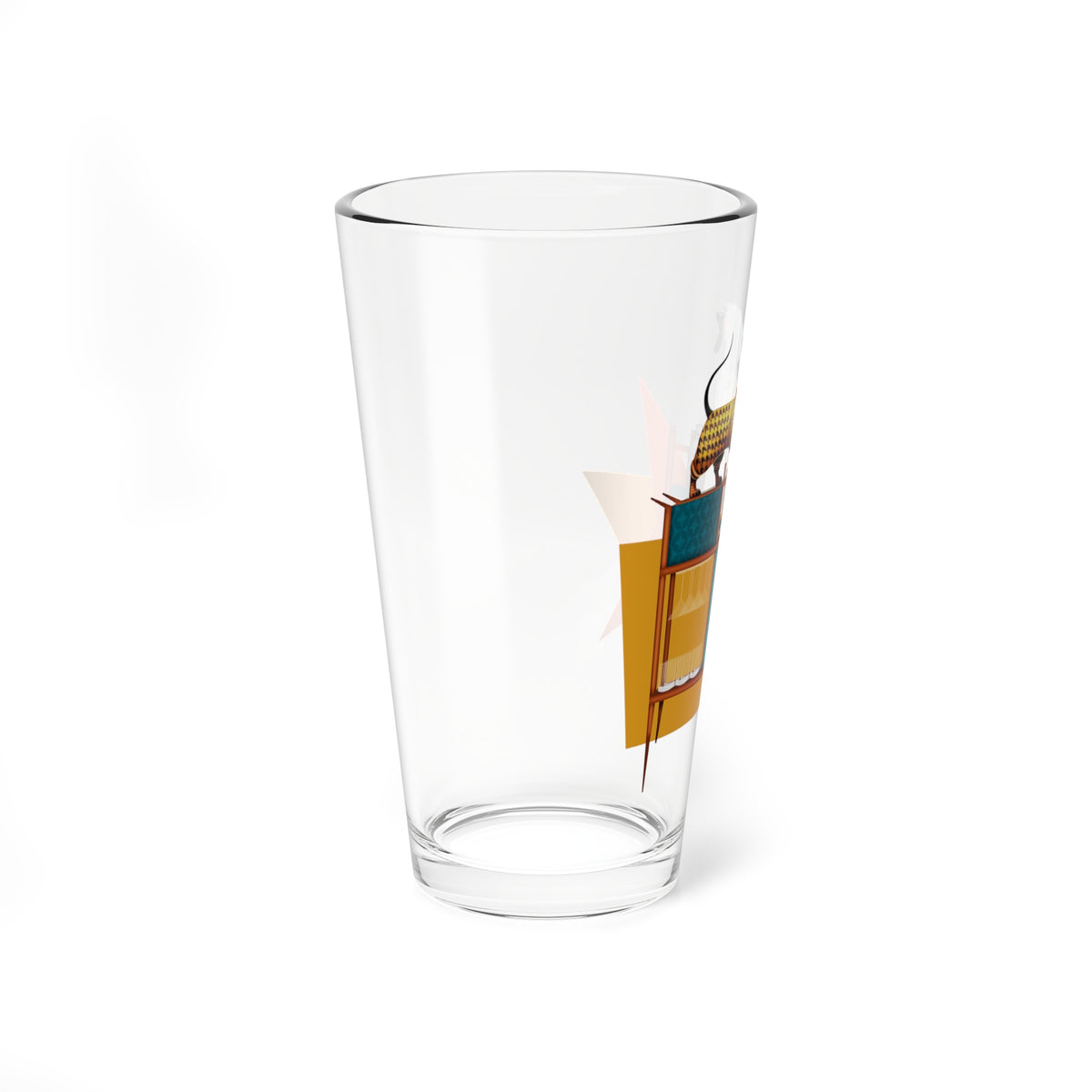 Dachshund Mamma, Doxie Lover, Mid Century Modern Barware, Weiner Dog Owner Pet Lover Gifts - Mid Century Modern Gal