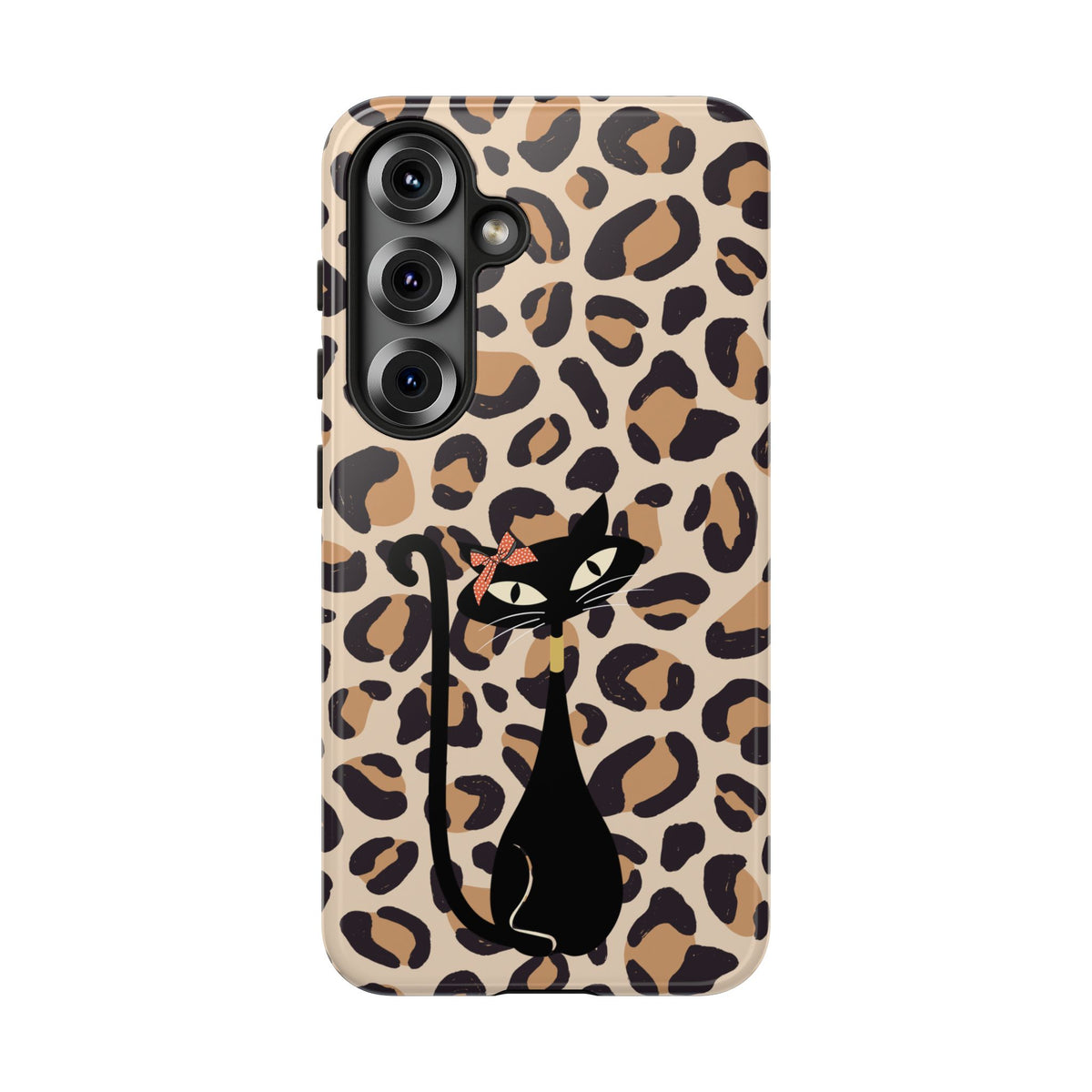 Mid Century Modern 50s Leopard Print, Atomic Cat, Mid Mod Tough Cases