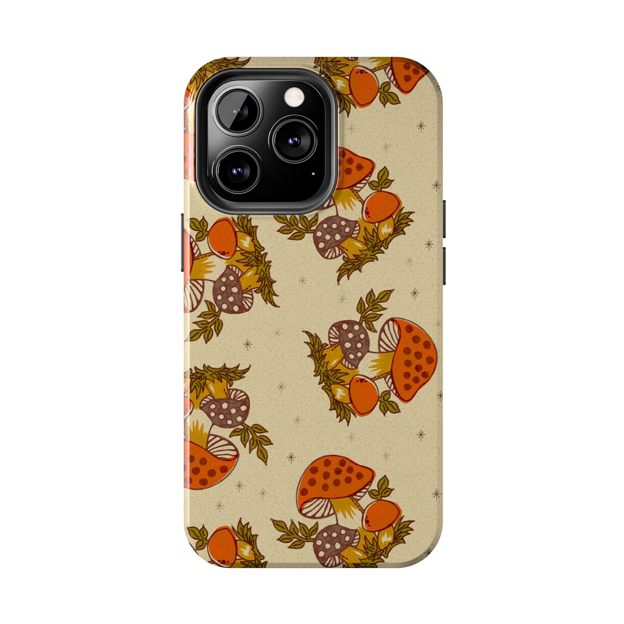 70s Merry Mushroom Groovy Retro Smart Phone Tough Phone Cases