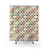 Mid Century Modern Curtains, Retro Scandinavian Modern Danish Shower Curtain - Mid Century Modern Gal