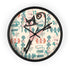 Atomic Cat Wall Clock, Mid Century Modern Kitschy Kitchen, Bedroom Livingroom Clocks - Mid Century Modern Gal