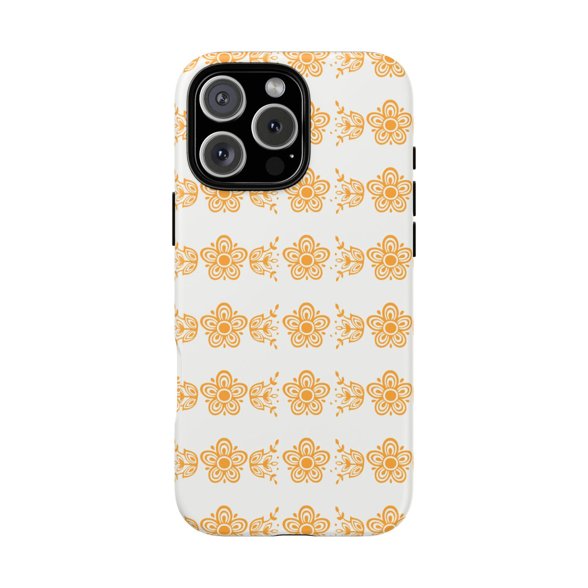 Pyrex Golden Butterfly Floral Phone Case, Tough Cases for Stylish Protection, Gift for Her, Durable, Trendy Floral Design, Cell Phone Cover