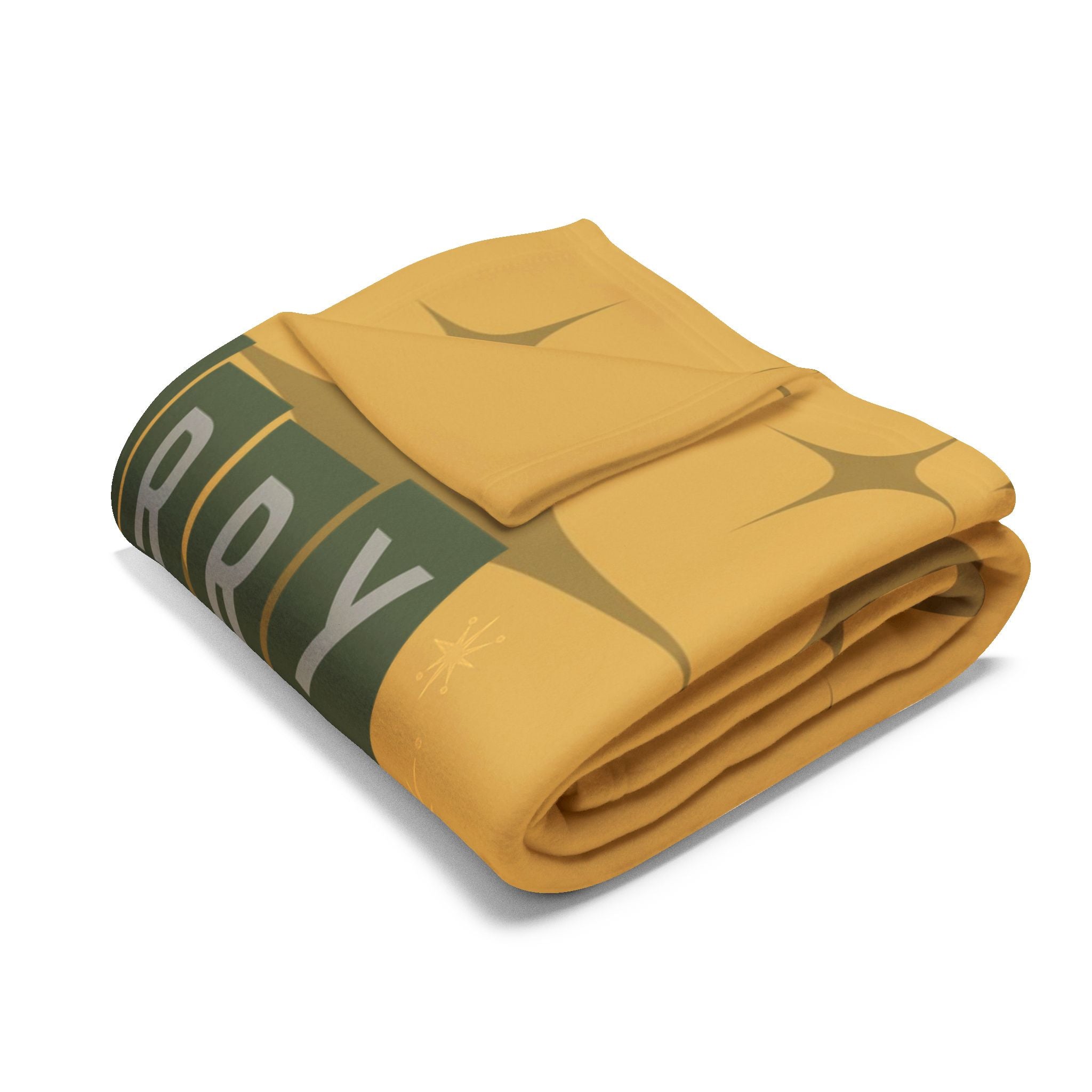 Retro Holiday Kitsch, Vintage Christmas Fleece Blanket - Merry Christmas Holiday Throw - Mid Century Modern Gal