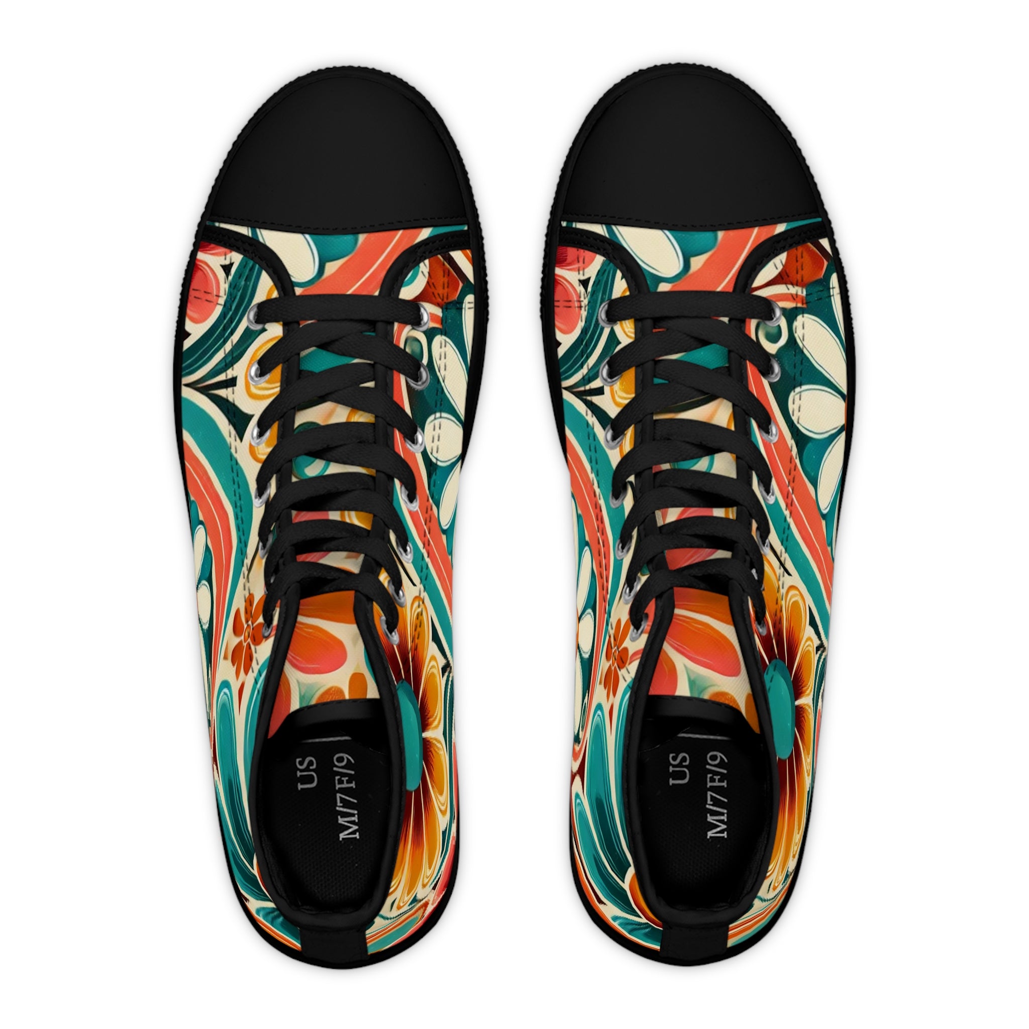 Retro 70s Bohemian Floral Women&
