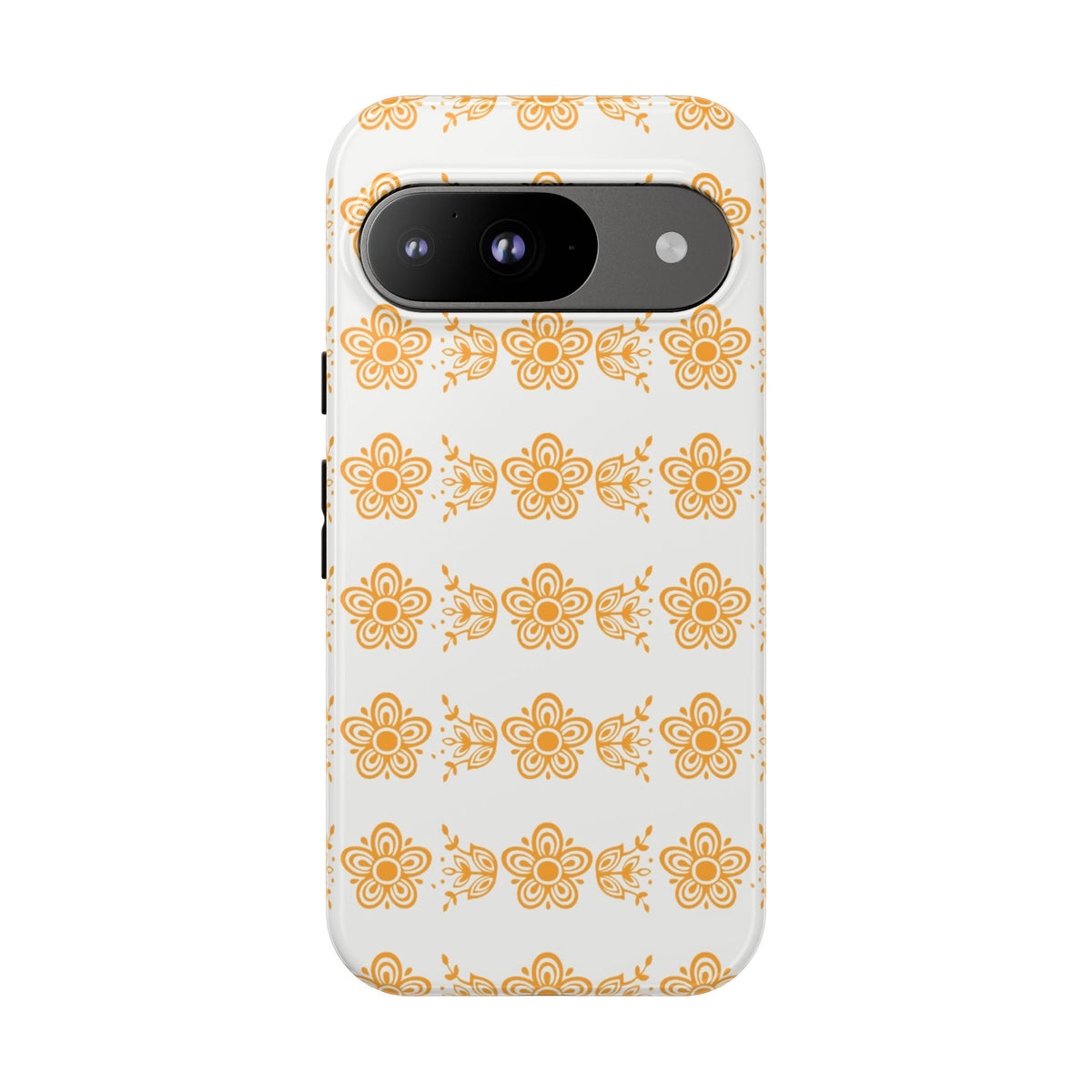 Pyrex Golden Butterfly Floral Phone Case, Tough Cases for Stylish Protection, Gift for Her, Durable, Trendy Floral Design, Cell Phone Cover