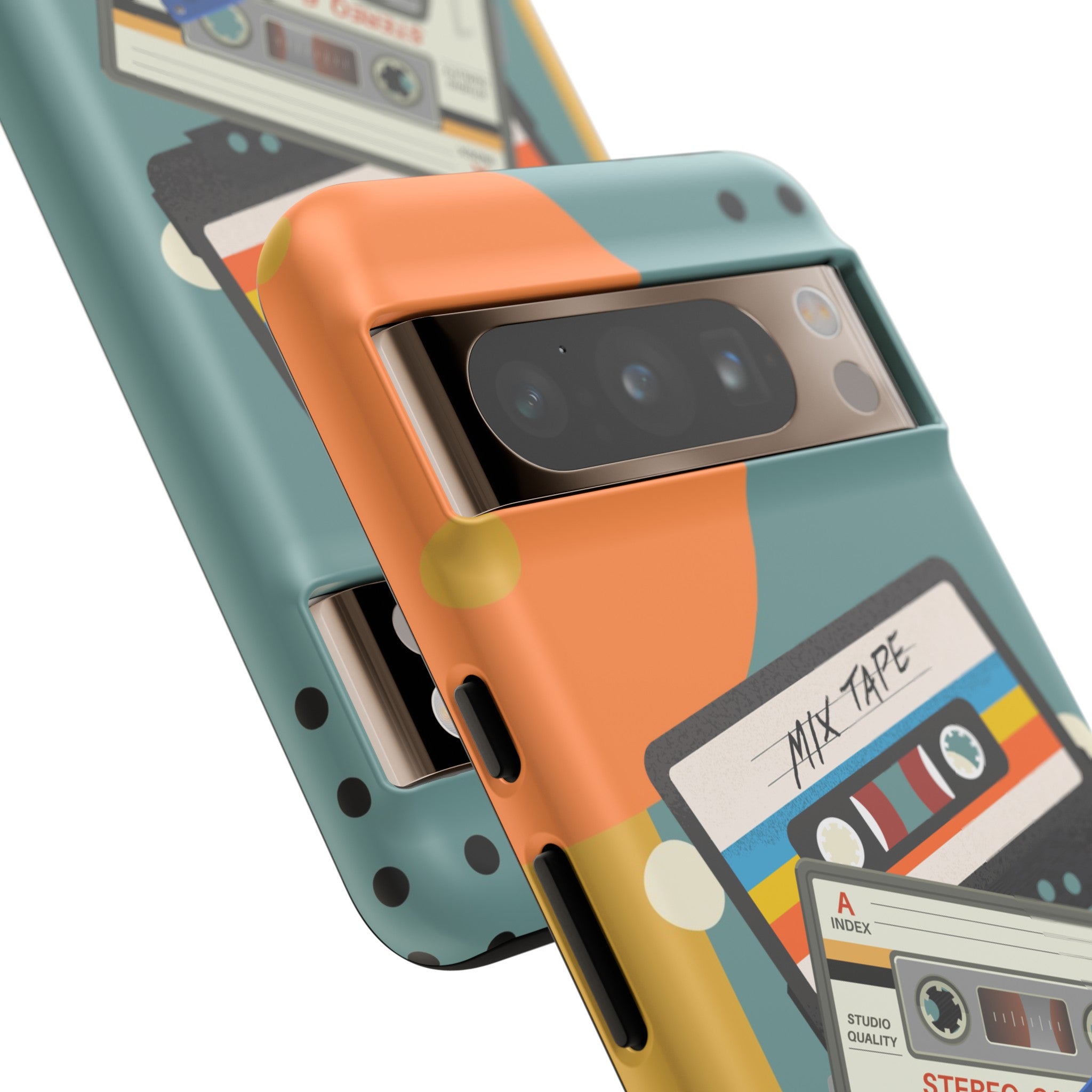 Gen X, Retro Cassettes Mid Mod Smart Phone Tough Cases
