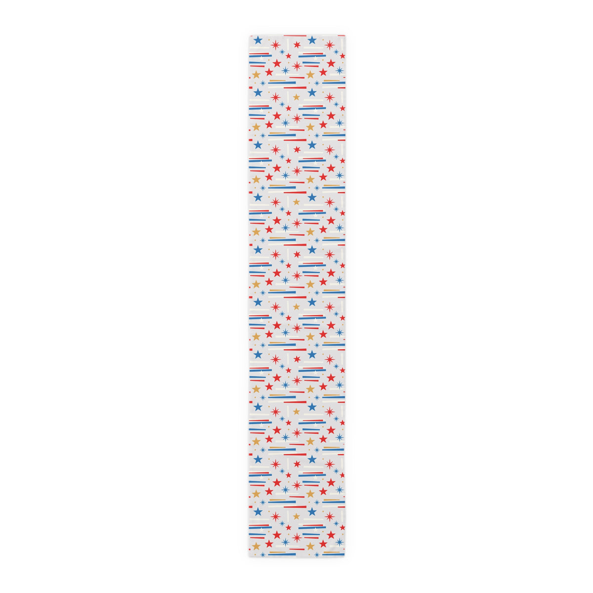 Mid Century Modern 4th of July Stars Holiday Table Runner - Mid Century Modern Gal