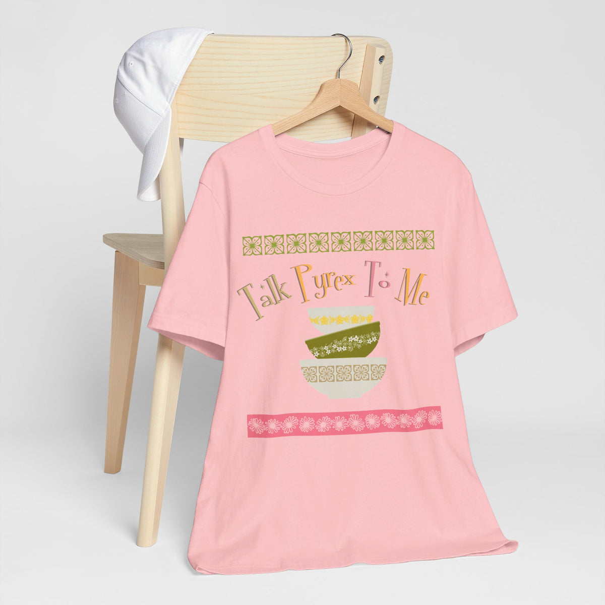 Pyrex Collector Retro T-Shirt, Pyrex Lover, Funny Quirky Collectors Edition By MCM GAL - Mid Century Modern Gal
