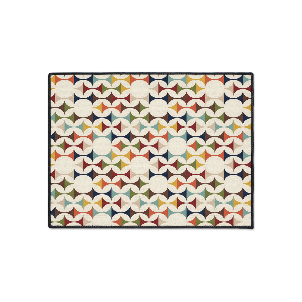 Mid Century Modern Scandinavian Designed Kitchen, Bath Heavy Duty Floor Mat - Mid Century Modern Gal
