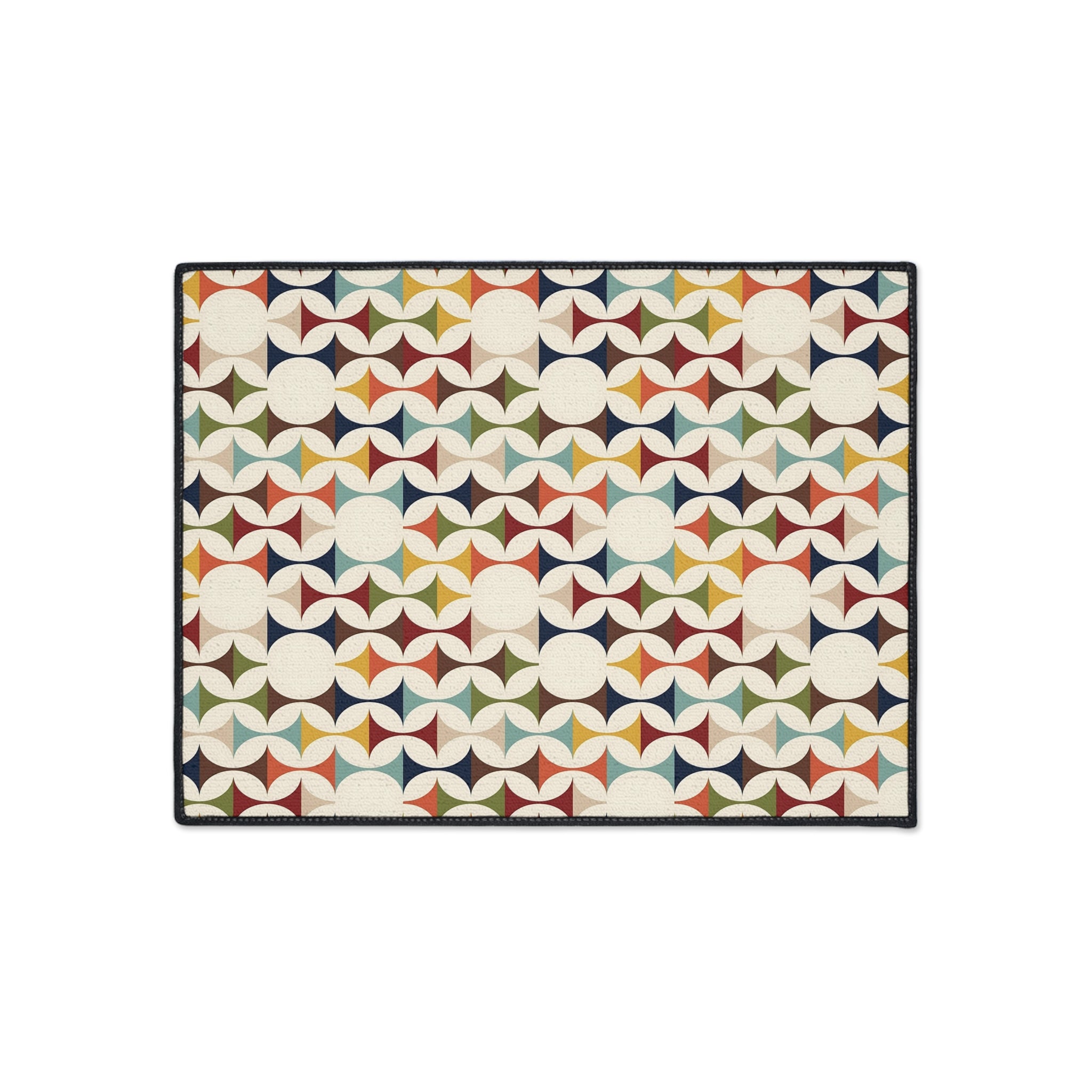Mid Century Modern Scandinavian Designed Kitchen, Bath Heavy Duty Floor Mat - Mid Century Modern Gal